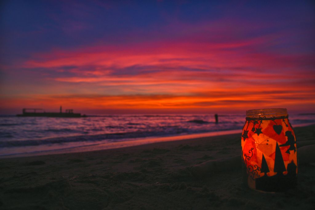 Il brindisi al tramonto di Capodanno